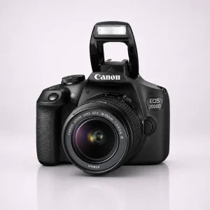 Canon EOS 2000D DSLR Camera with EF-S 18-55 mm f/3.5-5.6 III f/4-5.6 III Lens