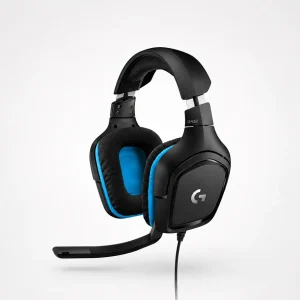 Logitech G432 7.1 Gaming Headset - Black & Blue