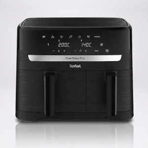 Tefal Easy Fry EY901N40 8.3L Dual Air Fryer - Black