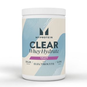 Clear wei-elektrolyt - 20servings - Druif