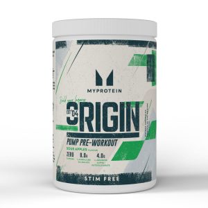 Origin Stim-Free Pre-Workout - 600G - 30servings - Sour Apples