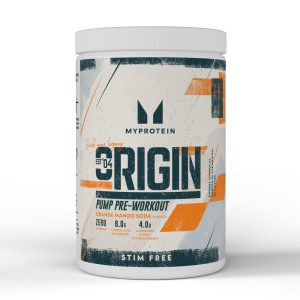 Origin Stim-Free Pre-Workout - 600G - 30servings - Orange Mango Soda