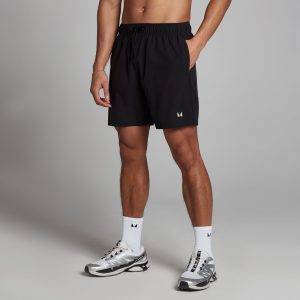 MP geweven trainingsshort voor heren - Zwart - XS