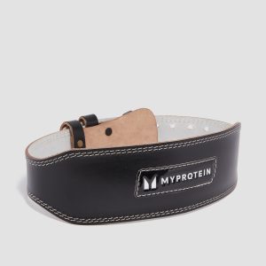 Myprotein lederen halterriem - Zwart - Small (23-32 Inch)