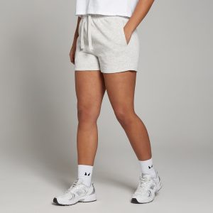 MP Basics short voor dames - Gemêleerd lichtgrijs - XS