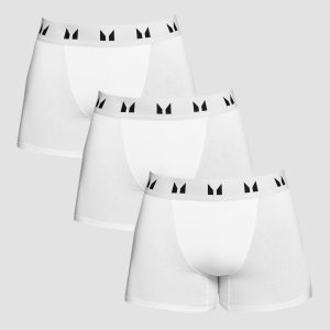 MP boxershort voor heren - Wit (3 stuks) - XS