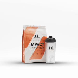 Impact Protein Bundel - 15servings - Shaker - Chocolate Brownie