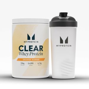 Clear Protein Bundel - Shaker - Sinaasappel Mango