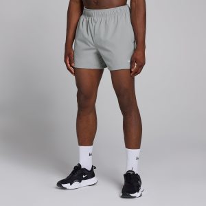 MP geweven trainingsshort met binnenbeenlengte van 13 cm voor heren - Stormgrijs - XL
