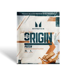 Origin Protein, with Creatine (Sample) - 1servings - Caramel Biscuit