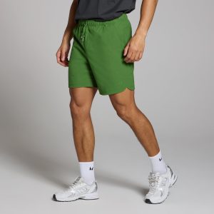 MP Lifestyle geweven short voor heren - Donkerdennengroen - XS
