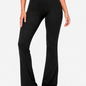 XXL Sportswear Sportswear Sportswear Flared Leggings Black Zwart
