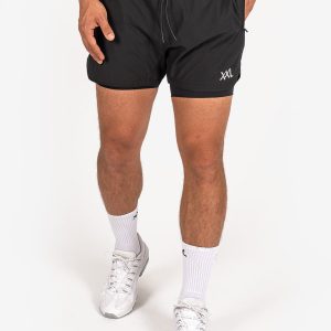 XXL Sportswear Training 2 in 1 Shorts Black