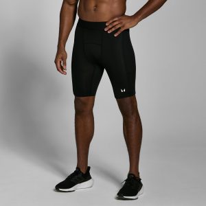 MyProtein MP basislaag trainingsshort voor heren Zwart M