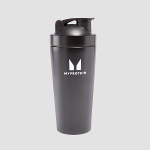 Myprotein shaker van gerecycled metaal - Zwart