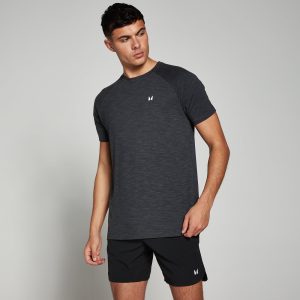 MP Performance T Shirt met korte mouwen voor heren Gemêleerd zwart XL