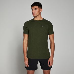 MP Performance T shirt met korte mouwen voor heren Gemêleerd legergroen XL