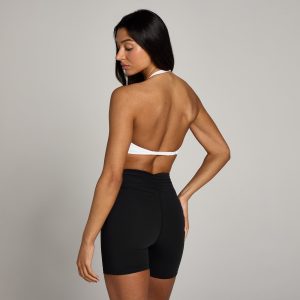 MyProtein MP Tempo sportbeha met halternek en open rug Wit L