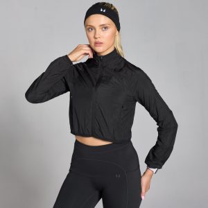 MP Velocity nauwsluitend en gecropt windjack voor dames - Zwart - XS