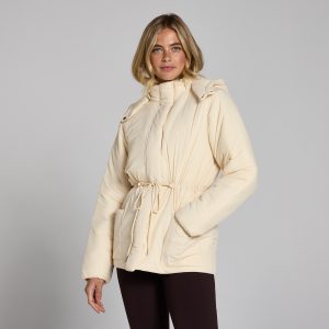 MP kort jack met verstelbare taille voor dames - Roomwit - XS
