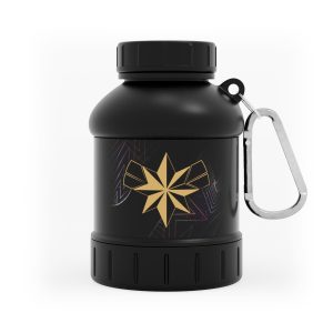 Myprotein Eiwitsleutelhanger - Captain Marvel - Zwart