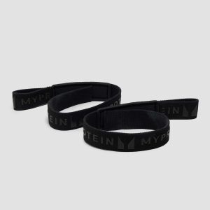 Myprotein Siliconen Grip Lifting Straps - Zwart