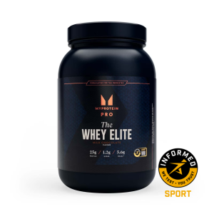Myprotein THE Whey Elite (WE) - 1.02kg - 30servings - Milk Chocolate (Informed Sport)