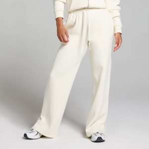 MyProtein MP Basics joggingbroek met rechte pijpen voor dames Roomwit