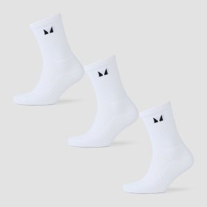 MP hardloopsokken (verpakking met drie stuks) - Wit - UK 9-11