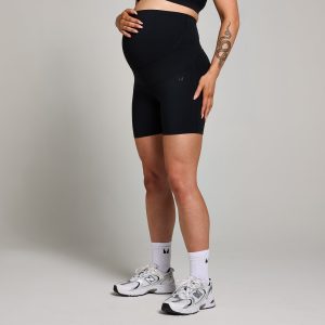 MyProtein MP Over the Bump zwangerschapsfietsshort voor dames Zwart L
