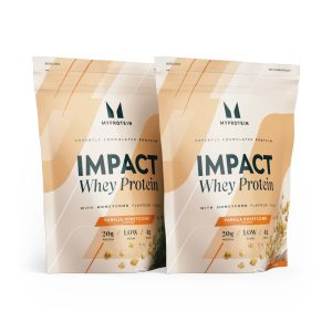 Impact Whey Protein - 960g - 32servings - Vanille-honingraat met krokante koekkruimels