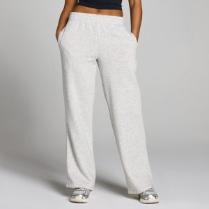 MP Dames Basics Rechte Pijpen Joggingbroek - Licht Grijs Gemêleerd - XS