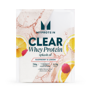 Myprotein Clear Whey Isolate (Sample) - 28G -1servings - Splash Of - Raspberry & Lemon