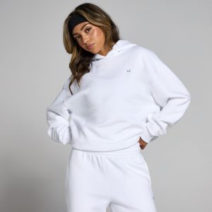 MyProtein MP Basics hoodie voor dames Wit S