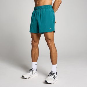 MP Heren Training 5 Geweven Short - Rijk Groenblauw - XS