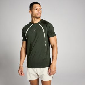 MyProtein MP Heren Tempo Panel T Shirt Bosgroen S