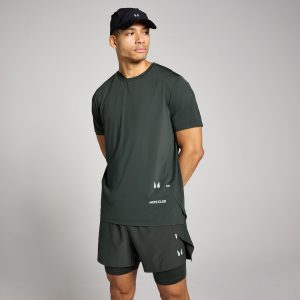 MP Heren Hybrid Mesh T-Shirt - Gewassen Zwart - XS