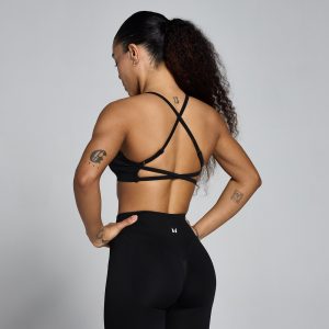 MP Dames Lift Naadloze Strappy Bh - Zwart - XS