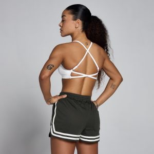 MyProtein MP Dames Lift Naadloze Strappy Bh Wit XL