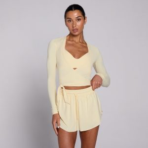 MP Dames Tempo Wrap Top - Butter - L