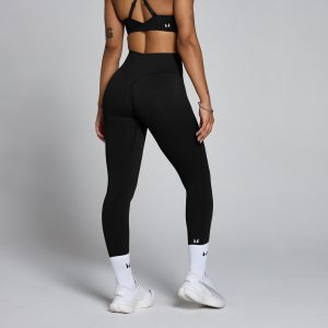MP Dames Tempo Mid Rise Naadloze Legging - Zwart - XS