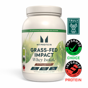 Grasgevoerd Impact Whey Isolate - 1kg - Nieuw - Naturel Chocolade