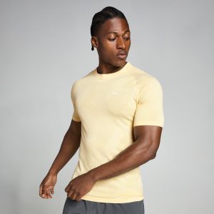 MP Tempo Pillar Graphic Naadloos T-shirt voor Heren - Butter - XXL