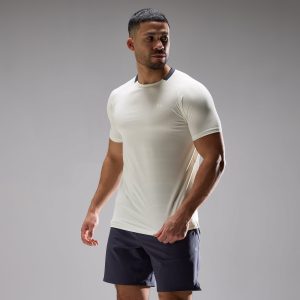 MP Men's Training Ultra Gridded T-Shirt - Platinum - XS