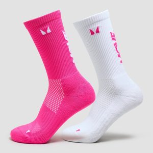 MP Move Club Hardloopsokken (2-pack) - Snoep Roze - UK 6-8