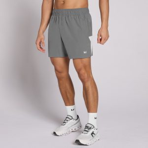 MP Heren Active Training 5 Pocket Short - Staalgrijs - XS