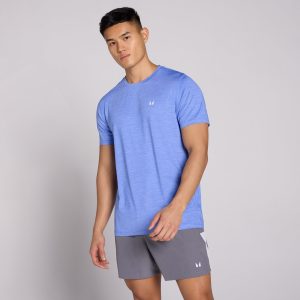 MP Heren Tempo Marl T-Shirt - Korenbloemblauw - L