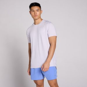 MP Heren Tempo Marl T-Shirt - Lila Grijs - XS