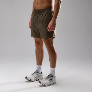 MP Heren Velocity Ultra 5 2-in-1 Mesh Short - Earth - XS
