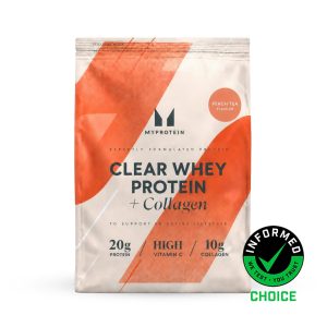 Clear Protein | Whey & Collagen - 1KG - 40servings - Perzik Thee